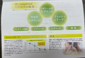 リポソーム型ビタミンサプリ　JC completeC